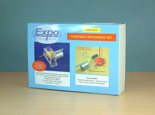 Expo Tools 26211 Expo Turntable Motorising Set