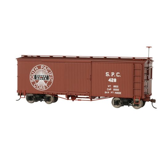 Bachmann USA Box Car - South Pacific Coast (Sunset Logo) On30 Gauge 27002