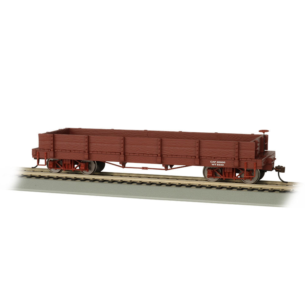 Bachmann USA Gondola - Data Only - Red Oxide On30 Gauge 27201