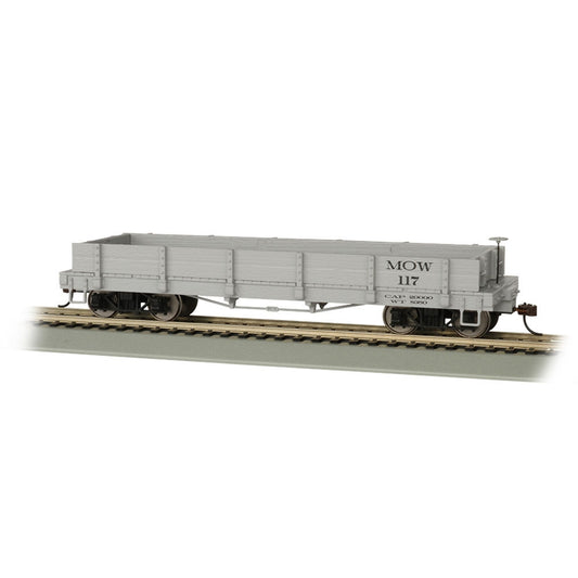 Bachmann USA Gondola - Data Only - MOW Grey On30 Gauge 27202