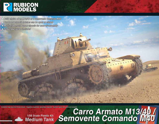 Rubicon 280095 Carro Armato M13/40 1:56 Model Kit