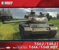 Rubicon 280120 T54-2/3/54A/54B MBT 1:56 Model Kit