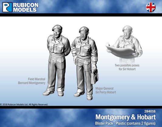 Rubicon Models 284016 Monty & Hobart 1:56 Plastic Model Kit