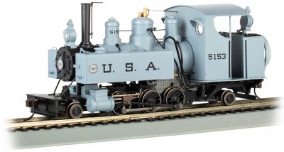 Bachmann USA 2-6-2T Baldwin Class 10 Trench Engine - USA #5153 On30 Gauge 29503