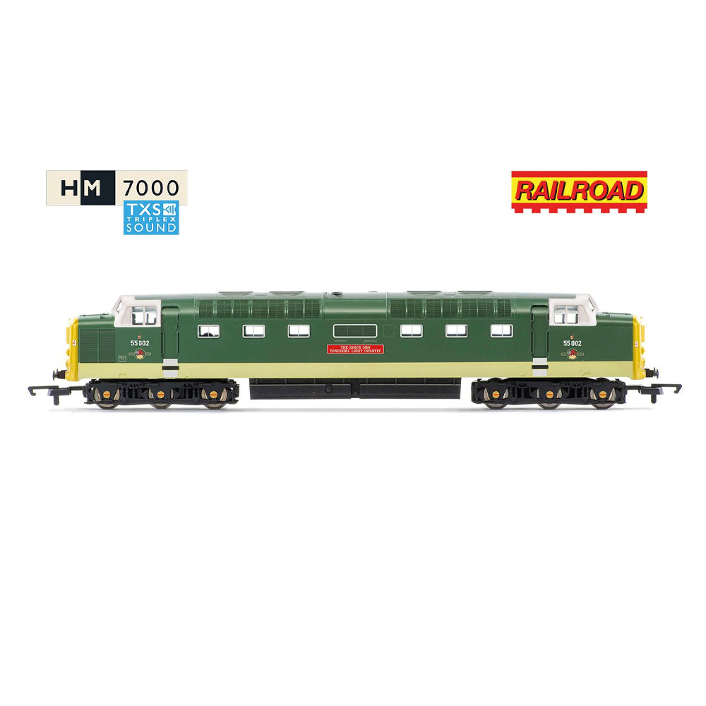 Hornby R30438TXS RailRoad w/Sound BR Class 55 KOYLI 55002