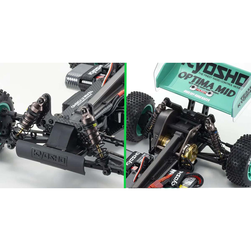 Kyosho 30643 Optima Mid'87 WC Worlds Spec 4WD 1:10 RC Kit 60th Anniversary Ltd