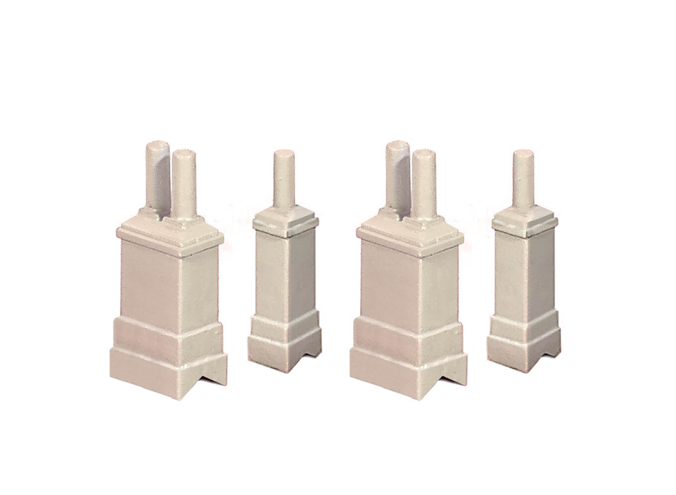 Ratio 307 Chimneys N Gauge Kit