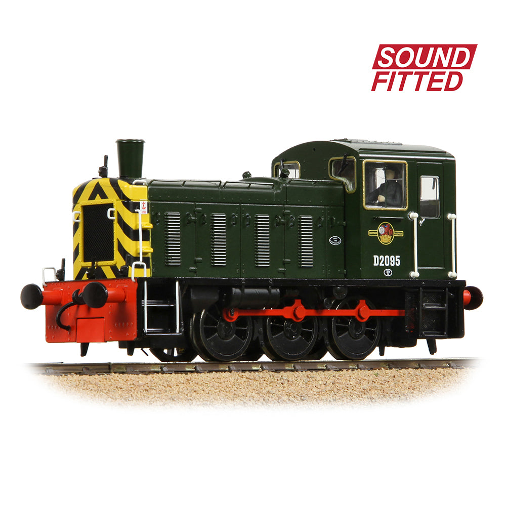 Bachmann Branchline 31-364ASF Class 03 D2095 BR Green (Wasp Stripes)