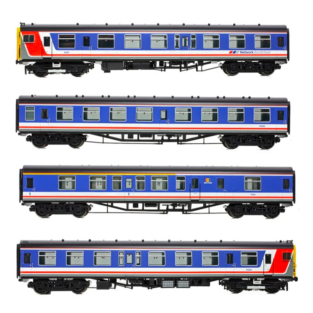 Bachmann Branchline 31-422 Class 411 4-CEP 4-Car EMU (Refurbished) 1512 BR Network SouthEast OO Gauge