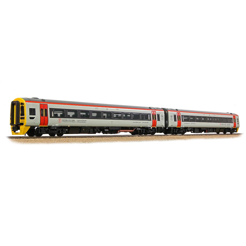 Bachmann Branchline 31-497 Class 158 2-Car DMU 158839 Transport for Wales OO Gauge