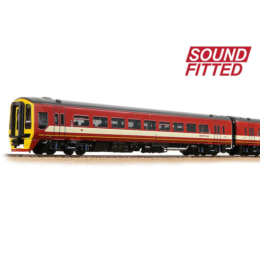 Bachmann Branchline 31-502ASF Class 158 2-Car DMU 158901 BR WYPTE Metro