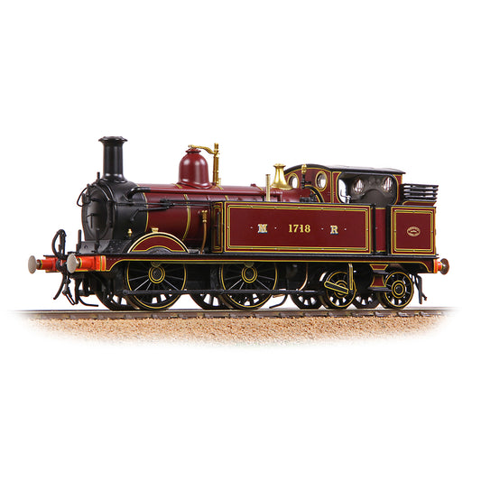 Bachmann Branchline 31-740B MR 1532 Tank 1718 Midland Railway Crimson Lake