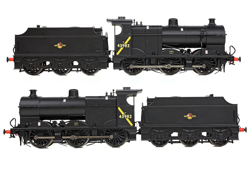 Bachmann Branchline 31-884A MR 3835 (4F) w/Fowler Tender 43982 BR Black Late OO