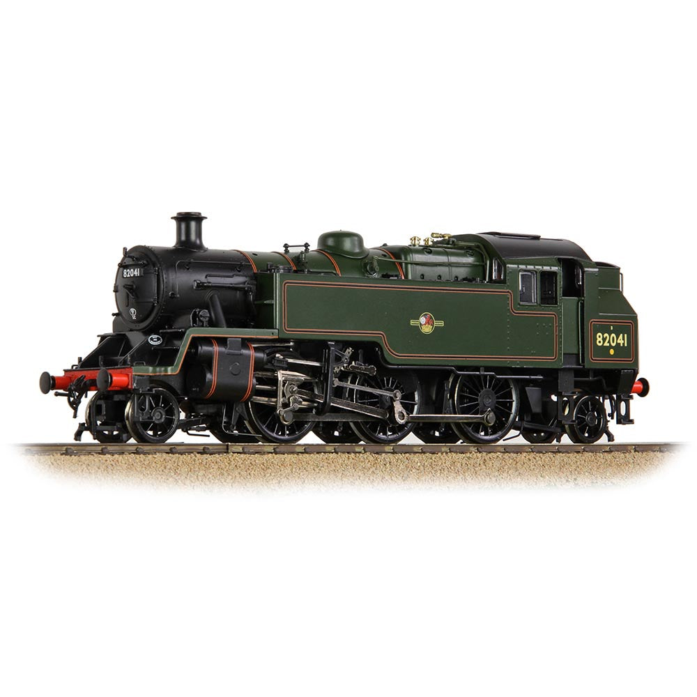 Bachmann Branchline 31-976B BR Standard 3MT Tank 82041 BR Lined Green Late Crest
