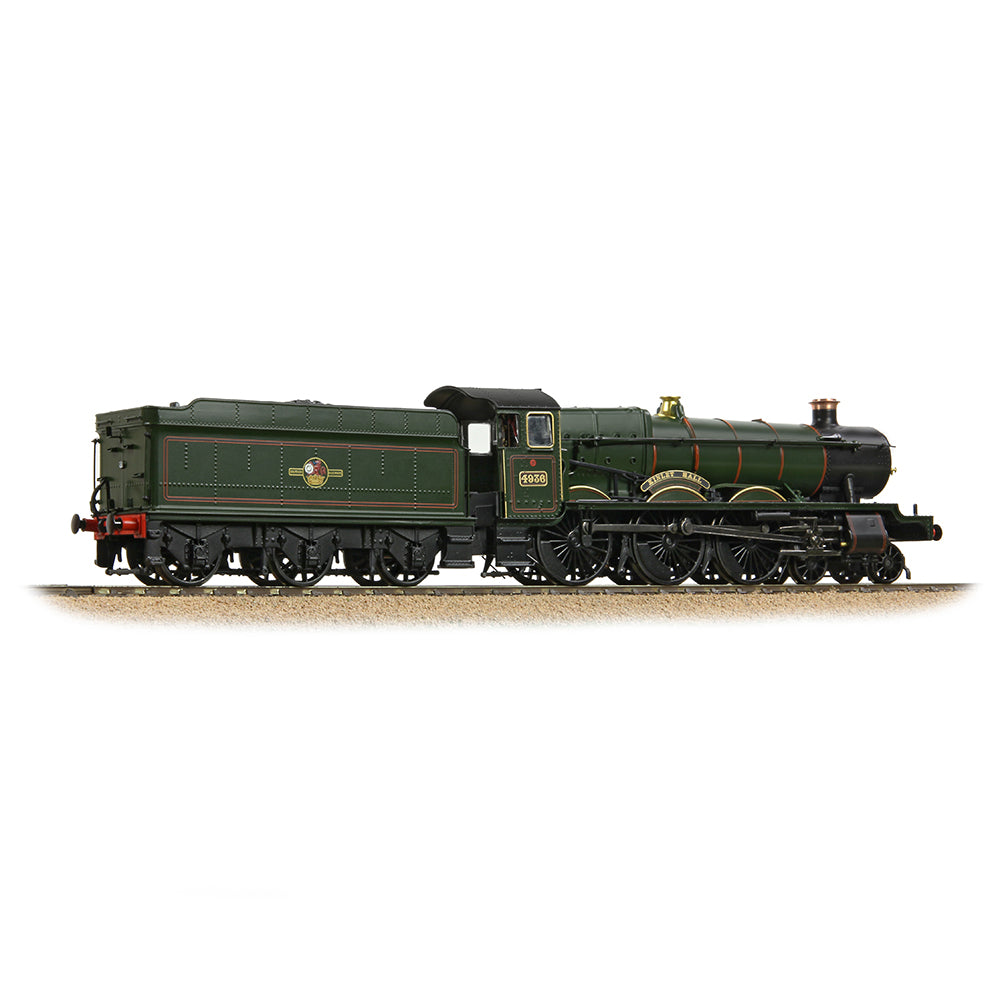 Bachmann Branchline 32-008 GWR 49XX 'Hall' 4936 Kinlet Hall BR Lined Green Late