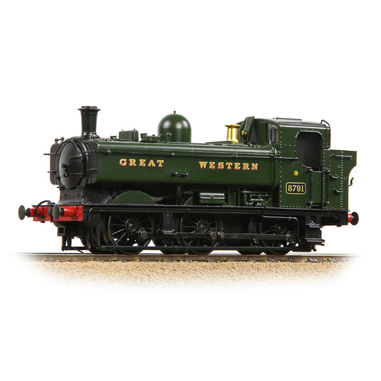 Bachmann Branchline 32-204A GWR 8750 Pannier Tank 8791 GWR Green (Great Western)