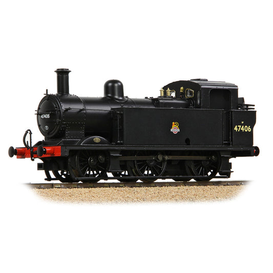 Bachmann Branchline 32-231B LMS Fowler 3F (Jinty) 47406 BR Black (Early Emblem)