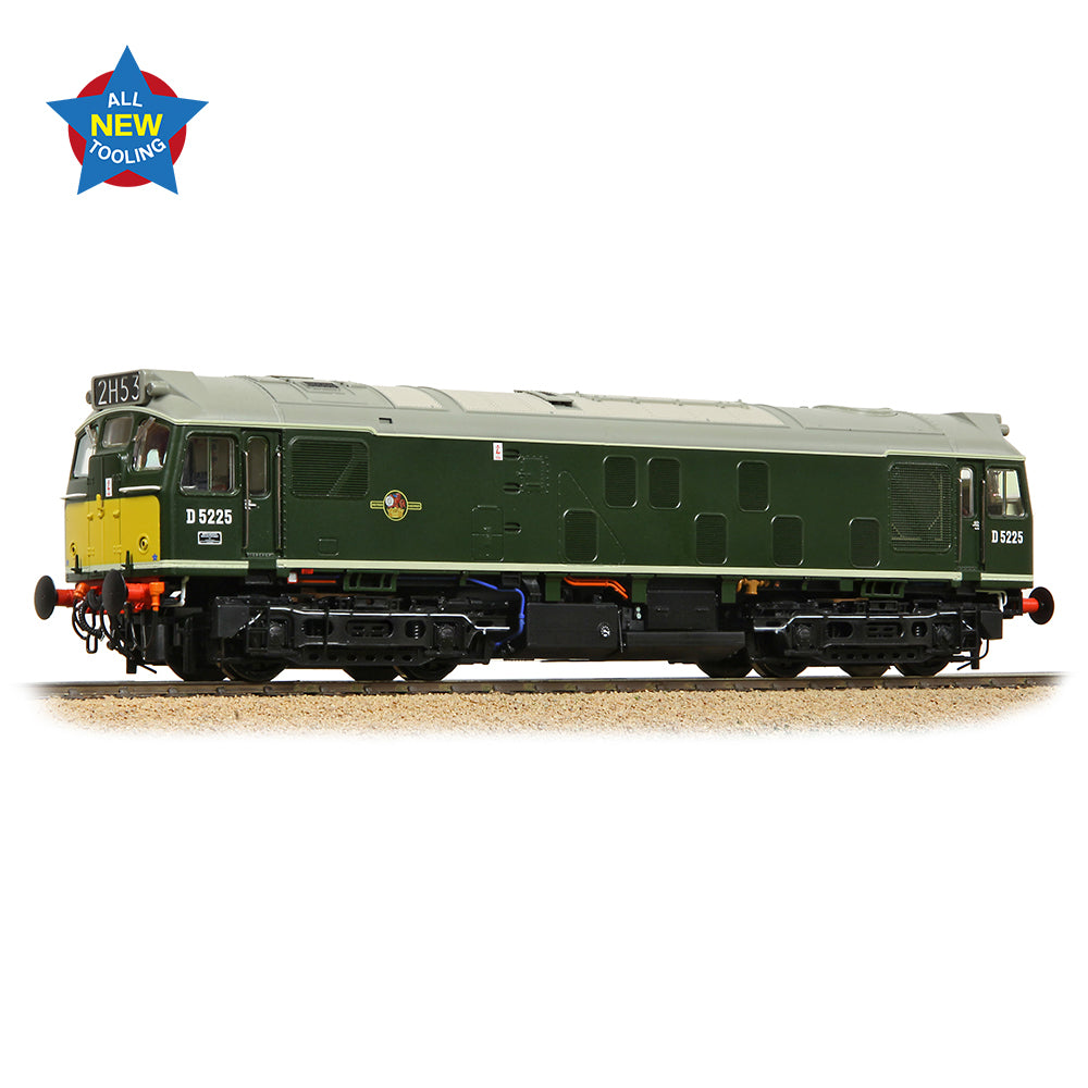 Bachmann Branchline 32-343 Class 25/1 D5225 BR Green (Small Yellow Panels)