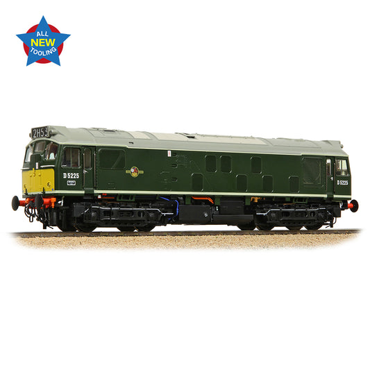Bachmann Branchline 32-343 Class 25/1 D5225 BR Green (Small Yellow Panels)