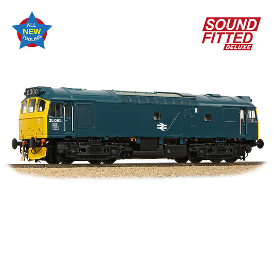 Bachmann Branchline 32-344SFX Class 25/2 25085 BR Blue
