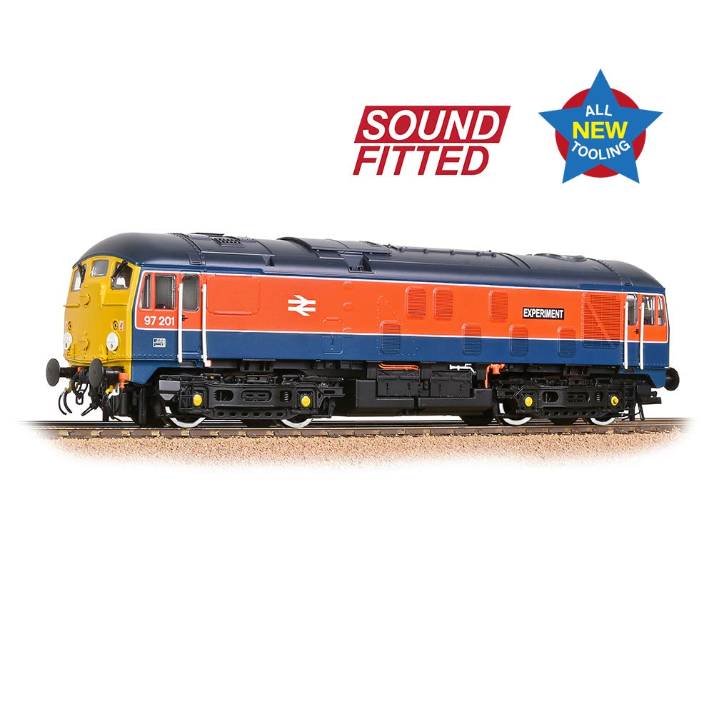 Bachmann Branchline 32-444SF Class 24/1 97201 'Experiment' Disc Headcode BR RTC (Original) OO Gauge