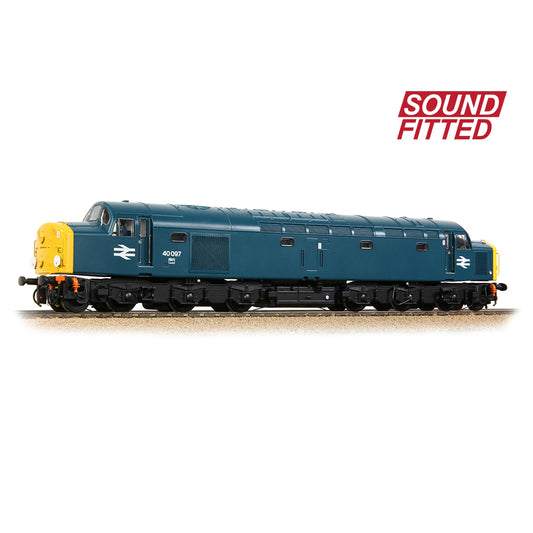 Bachmann Branchline 32-489SF Class 40 Disc Headcode 40097 BR Blue Loco