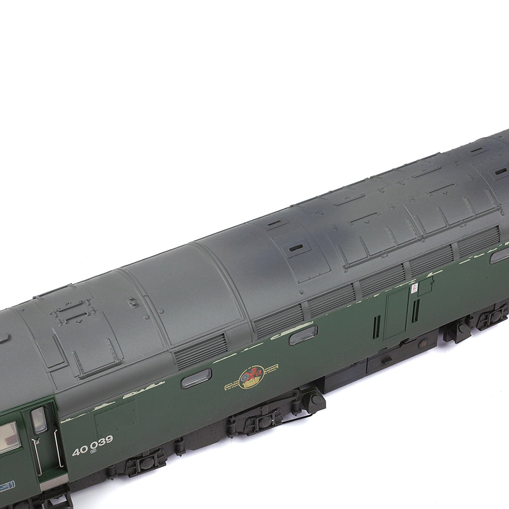 Bachmann Branchline 32-492 Class 40 Disc Headcode 40039 BR Green Yellow End Loco