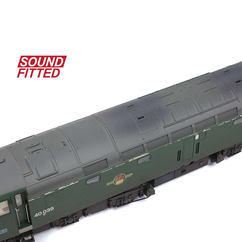 Bachmann Branchline 32-492SF Class 40 Disc Headcode 40039 BR Green Yellow End