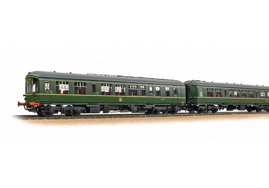 Bachmann Branchline 32-518 Derby Lightweight 2-Car DMU BR Green Early Emblem OO