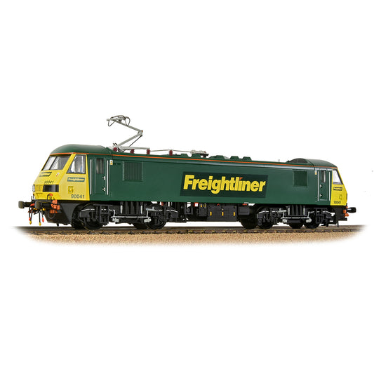 Bachmann Branchline 32-612A Class 90 90041 Freightliner Green OO Gauge Loco