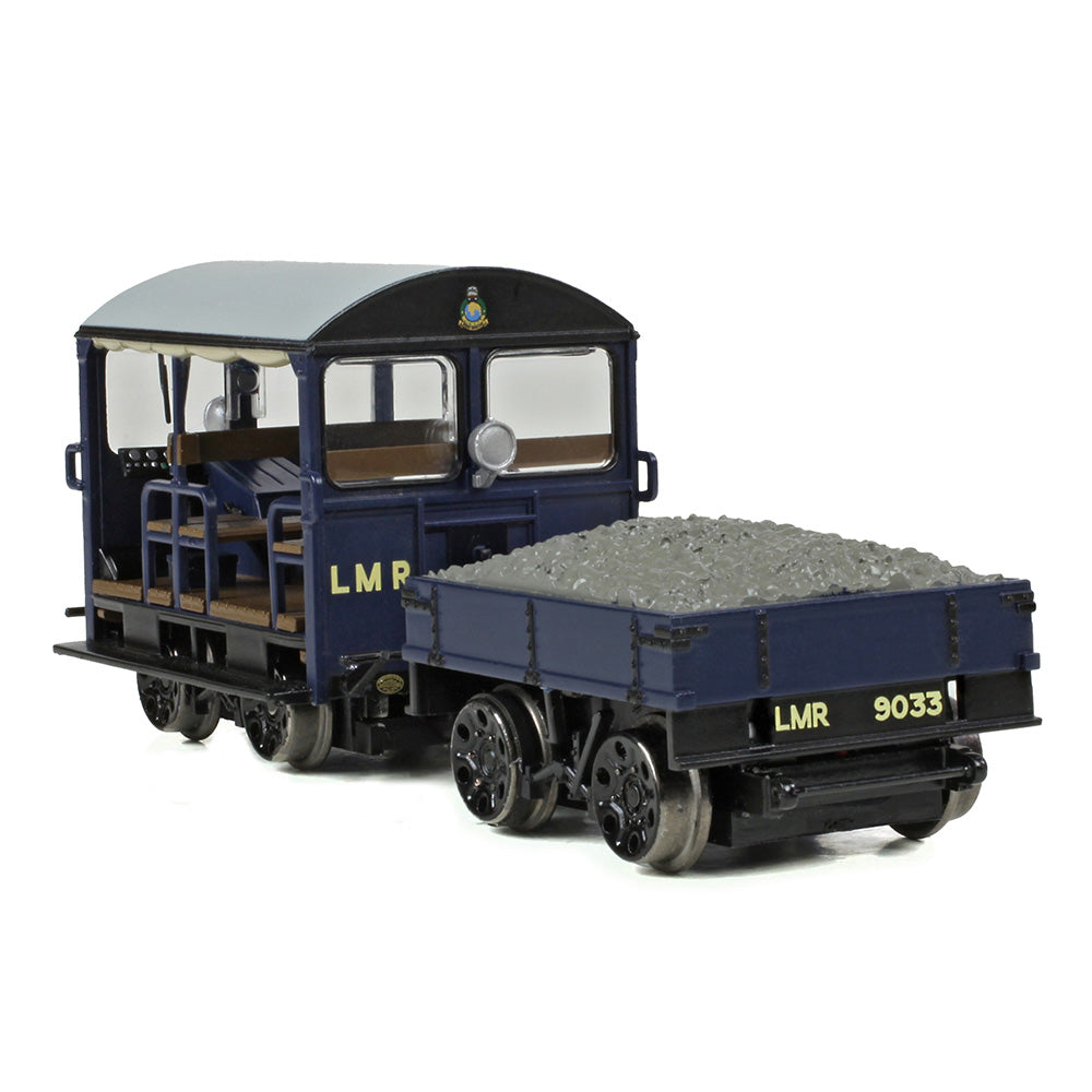 Bachmann Branchline 32-995 Wickham Type 27 Trolley Car WD9033 LMR Blue