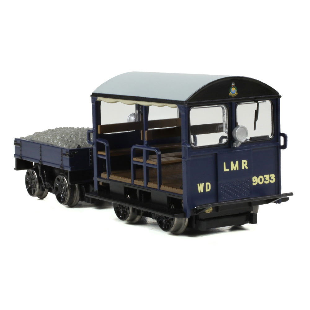 Bachmann Branchline 32-995 Wickham Type 27 Trolley Car WD9033 LMR Blue