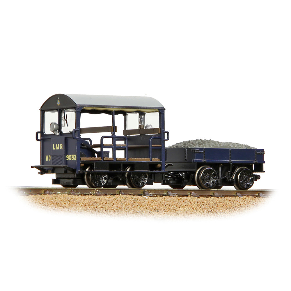 Bachmann Branchline 32-995 Wickham Type 27 Trolley Car WD9033 LMR Blue