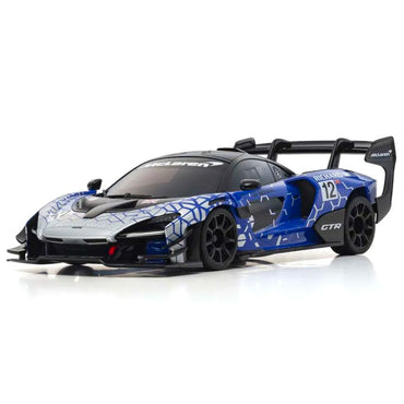 Kyosho Mini-Z RWD McLaren Senna GTR Blue 1:27 RTR RC 32340BL