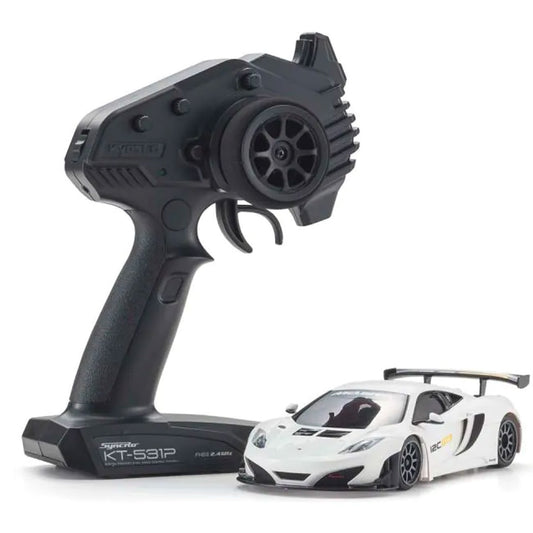 Kyosho Mini-Z RWD McLaren 12C GT3 2013 White 1:27 RTR RC 32343W