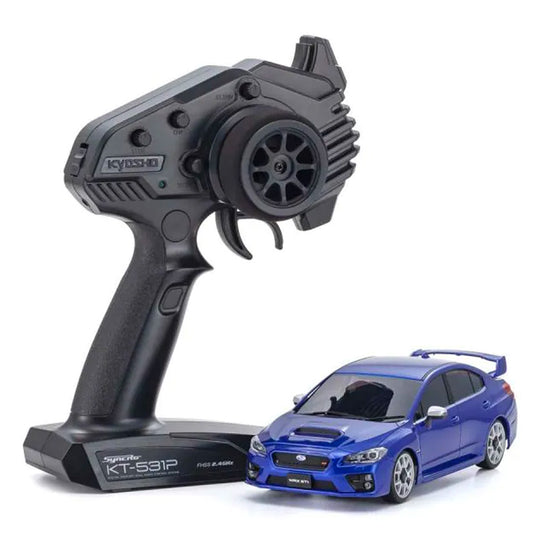 Kyosho Mini-Z AWD Subaru WRX STI WR Blue 1:27 RTR RC 32630BL