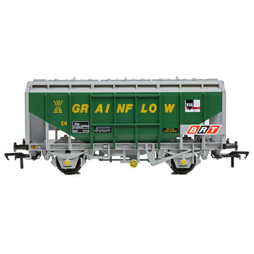 Bachmann Branchline 33-132A 35 Ton PAA Bulk Grain Wagon 'Grainflow' Green & Grey