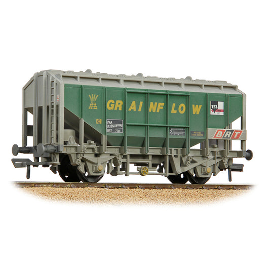 Bachmann Branchline 33-132B 35 Ton PAA Bulk Grain Wagon 'Grainflow' WEATHERED