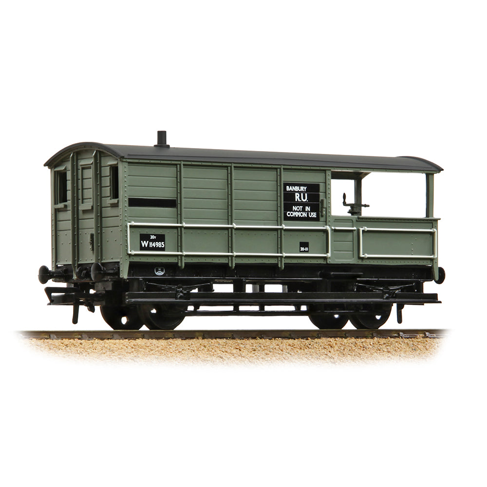 Bachmann Branchline 33-306E GWR 20T 'Toad' Brake Van BR Grey (Early)