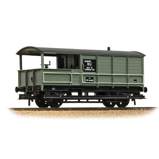 Bachmann Branchline 33-306E GWR 20T 'Toad' Brake Van BR Grey (Early)