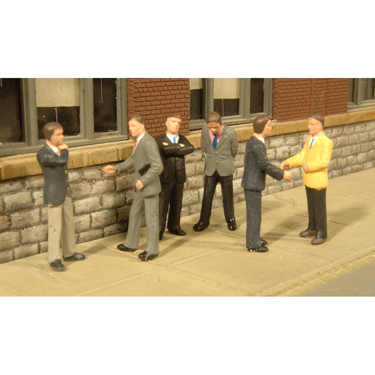 Bachmann USA Businessmen (6/Pack) HO Gauge 33112