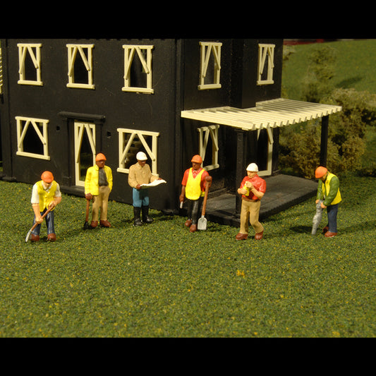 Bachmann USA Civil Engineers (6/Pack) HO Gauge 33116