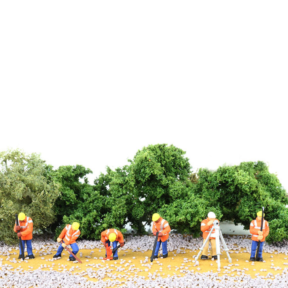 Bachmann USA Highway Maintenance Crew (6/Pack) HO Gauge 33121