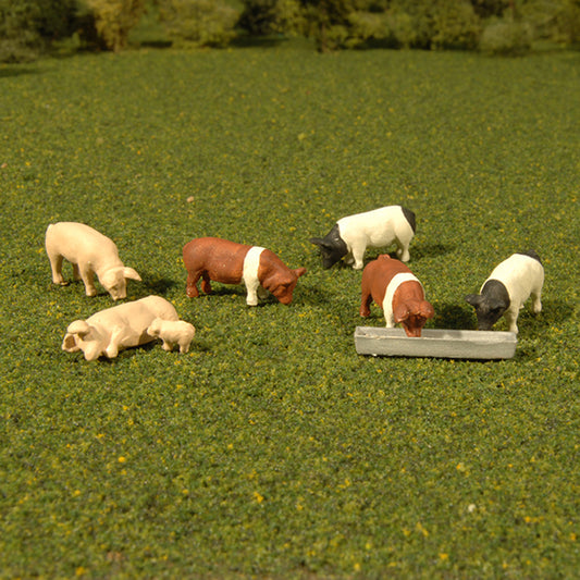 Bachmann USA Pigs (7/Pack) O Gauge 33168