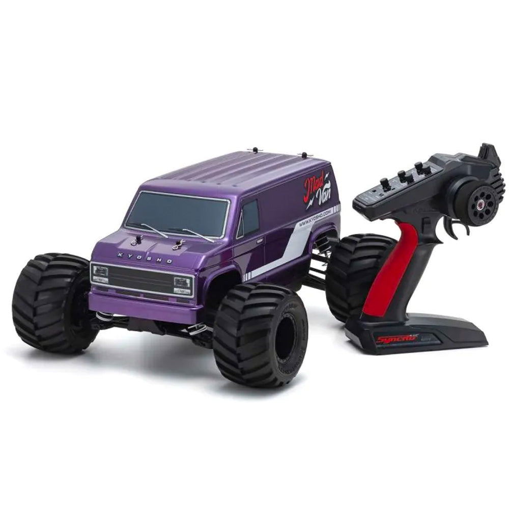 Kyosho Fazer MK2 Mad Van Brushed Purple 4WD 1:10 RTR RC Car 34412T2B