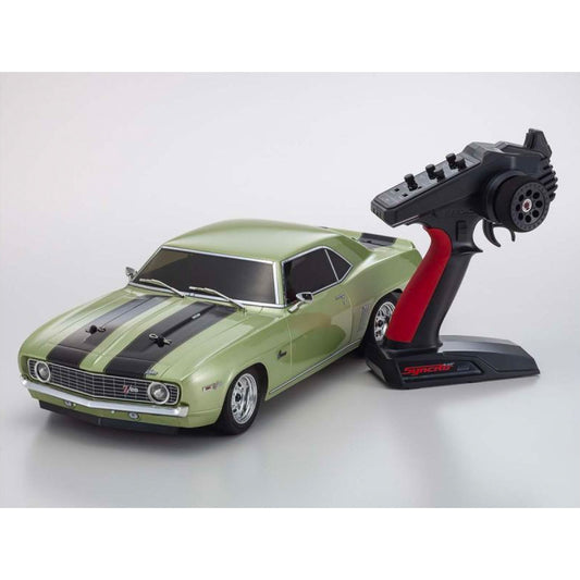 Kyosho Fazer MK2 Chevy Camaro Z28 1969 Frost Green 1:10 RTR RC Car 34418T2B