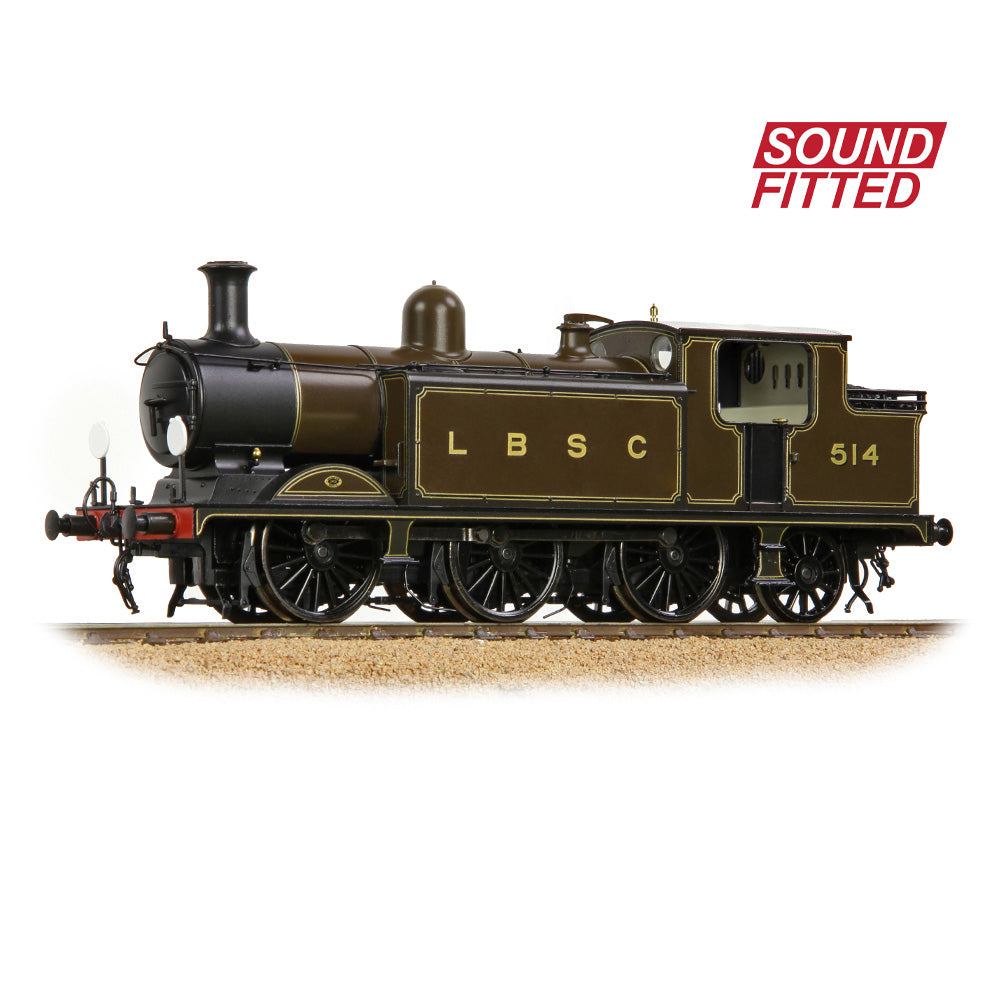 Bachmann Branchline 35-075ASF LB&SCR E4 Tank 514 LBSC Lined Umber SOUND FITTED