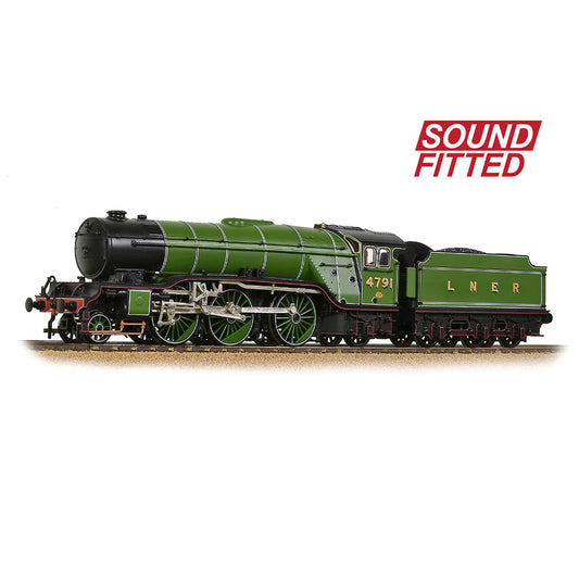 Bachmann Branchline 35-200SF LNER V2 4791 LNER Lined Green (Original) OO Gauge