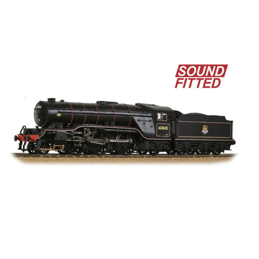 Bachmann Branchline 35-201SF LNER V2 60845 BR Lined Black (Early Emblem) OO Gauge