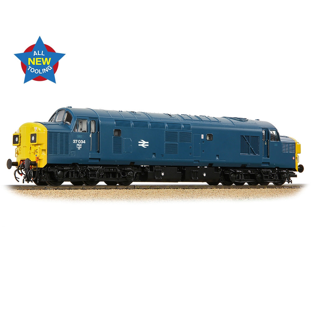 Bachmann Branchline 35-301 Class 37/0 Split Headcode 37034 BR Blue